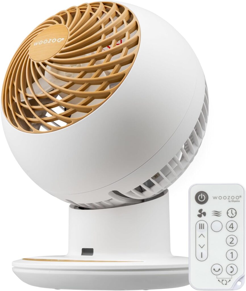 Iris Ohyama présente le ventilateur de table PCF-SC15T, silencieux et à oscillation multidirectionnelle.