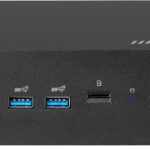MSI présente le Mini PC Cubi NUC 13MQG-210BEU avec processeur Intel Core i5-1345U et ports variés.