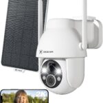 Cameraman COCOCAM 2K : surveillance extérieure WiFi avec détection AI et vision nocturne colorée