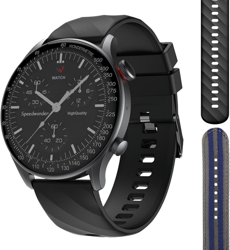 Montre connectée Wonder Men avec écran HD de 1,39 pouce et suivi de santé IP67