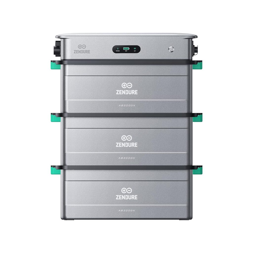 Zendure SolarFlow 2400 : système de stockage d’énergie de 17.28kWh avec gestion AC
