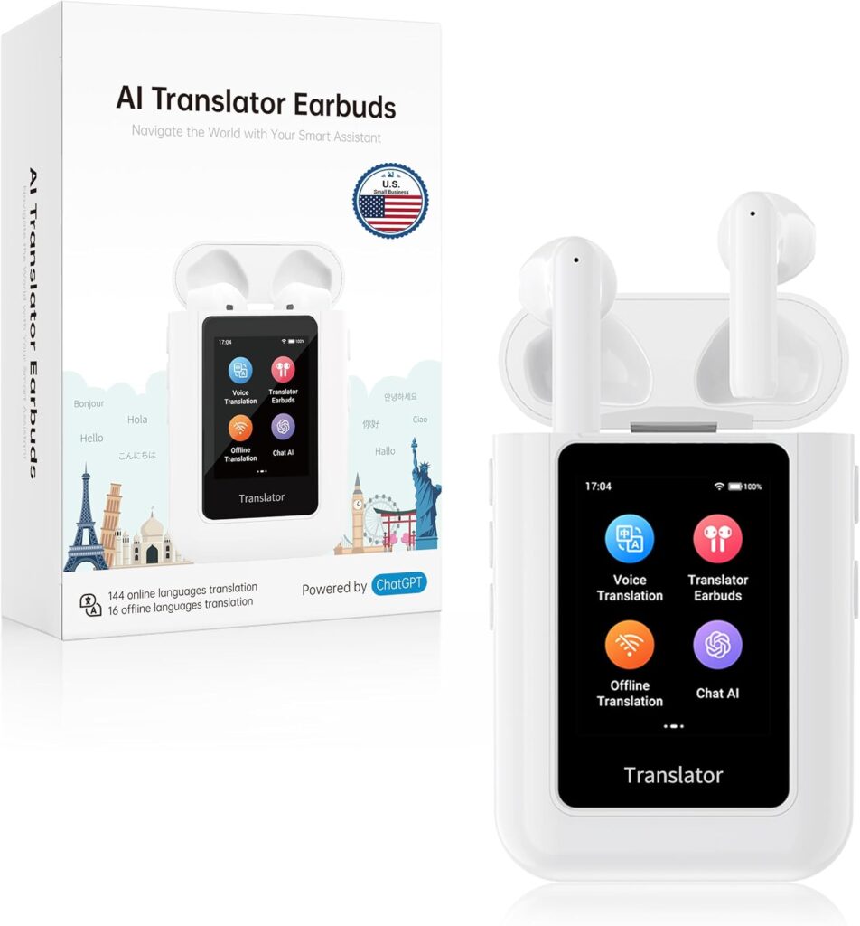 ANFIER A8 : Traducteur vocal hors ligne prenant en charge 16 langues sans connexion Internet