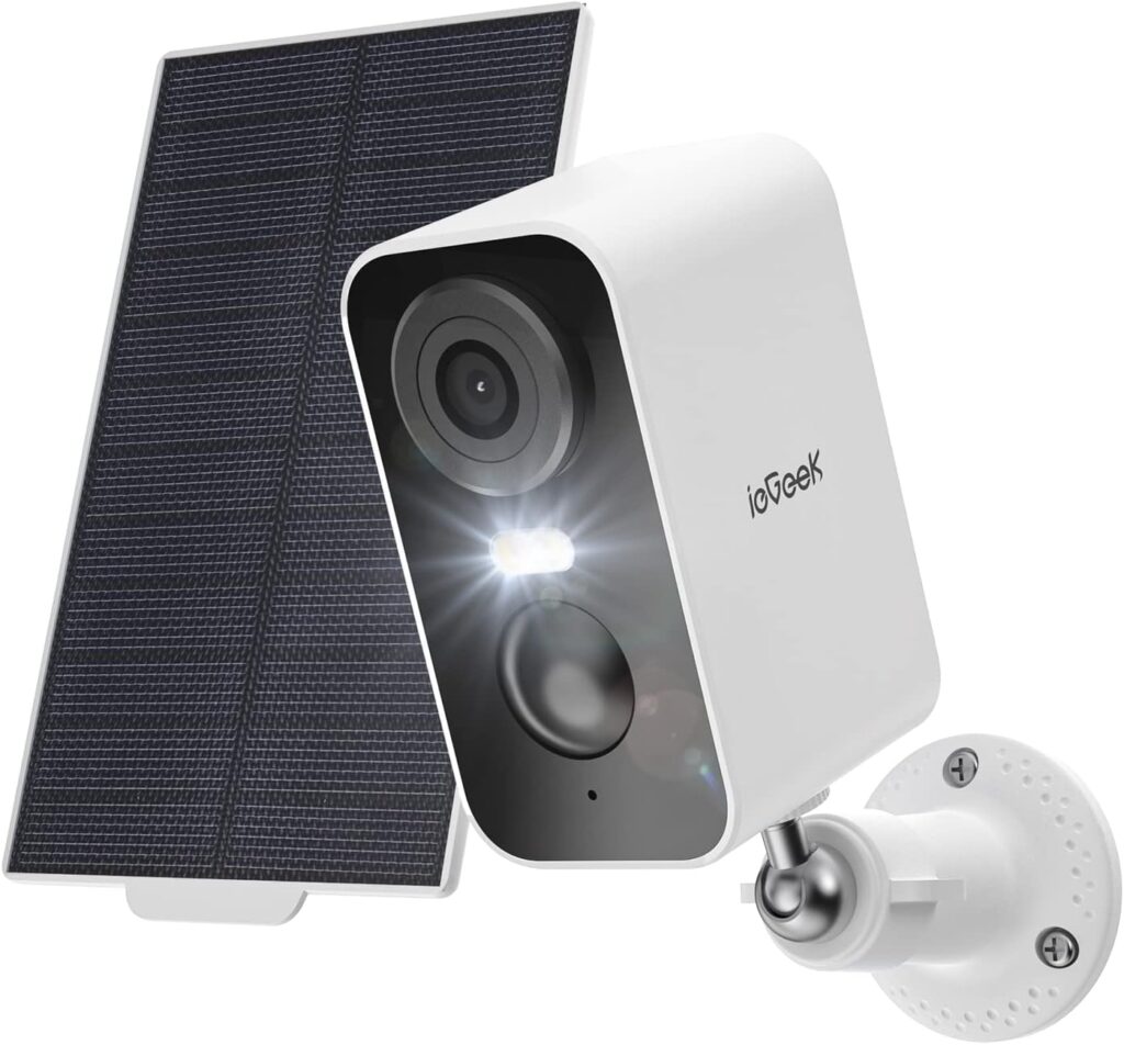 ieGeek ZS-GX3S : Nouvelle caméra de surveillance extérieure sans fil avec détection de mouvement AI