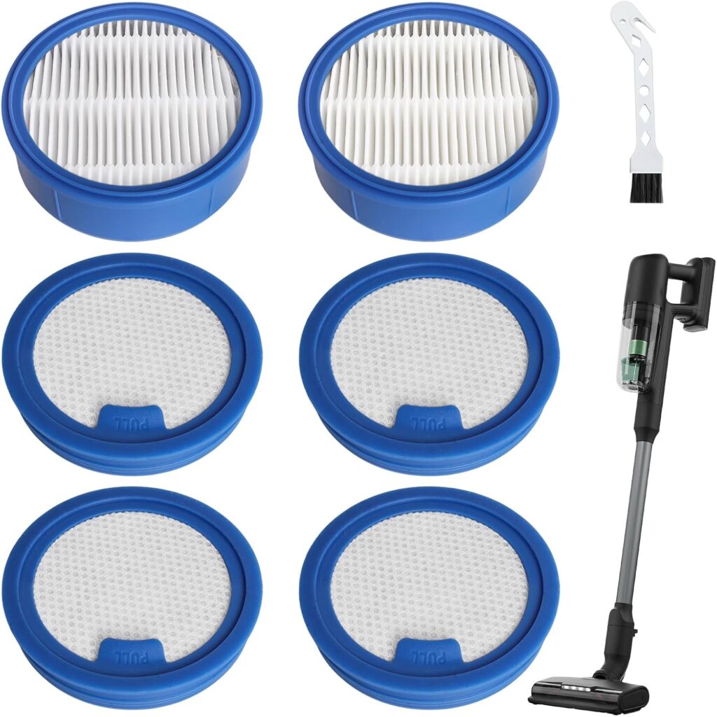 ASKW5 Performance Filter Kit pour aspirateur AEG 7000 : 4 filtres pré-moteur et 2 filtres hygieniques.