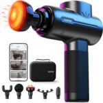 Renpho présente un pistolet de massage avec chaleur et connectivité Bluetooth via une application