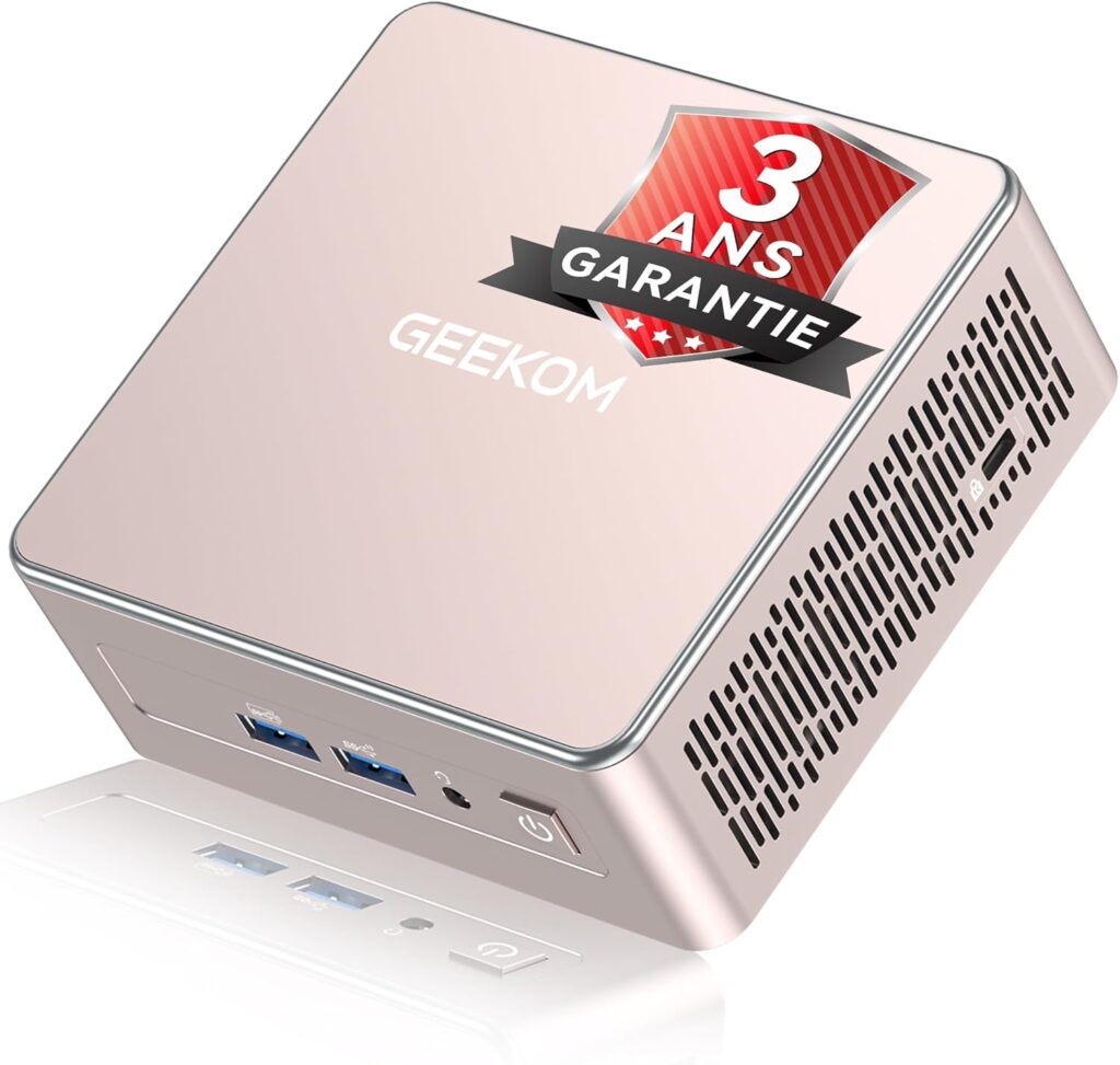 GEEKOM A5 Business Mini PC : AMD Ryzen 7 7730U, 512 Go SSD et 16 Go DDR4 disponibles