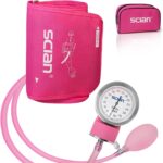 Moniteur de pression artérielle manuelle avec brassard européen et sac de transport pour professionnels de santé.