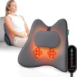 Snailax Shiatsu Neck Massager avec chaleur, conçu pour soulager les douleurs au cou et au dos.