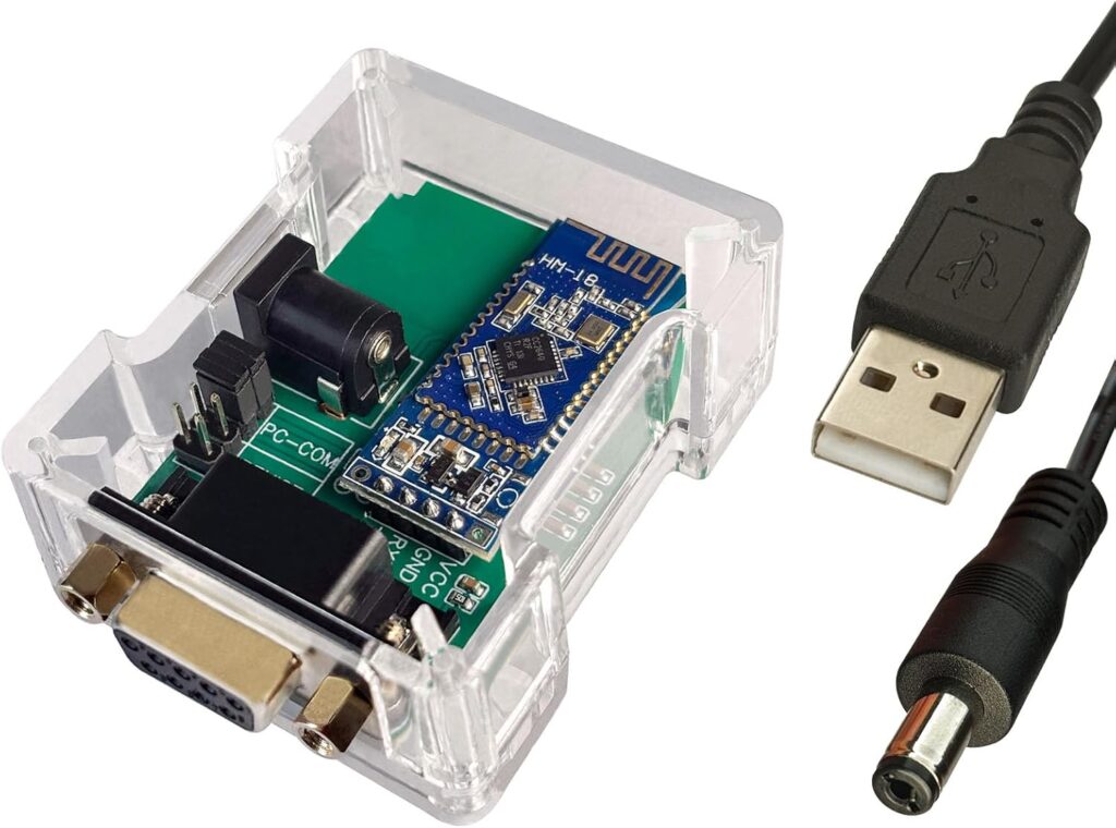 DSD TECH SH-B30-BLE : Adaptateur RS232 vers Bluetooth 5.0 compatible iOS et Android