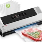 Bonsenkitchen VS2100 : Scellant sous vide pour la conservation des aliments, 5 sachets inclus
