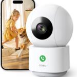 Aosu 2K Indoor Camera : Suivi de mouvement et enregistrement 24/7 pour surveillance à domicile