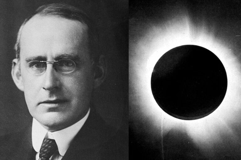 Einstein devient une figure mondiale grâce à la révélation de la relativité lors d’une éclipse.