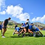 Cinq clubs de rugby français choisissent La Plagne pour leur stage de pré-saison.