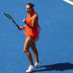 Aryna Sabalenka remporte son match contre Camila Osorio au premier tour de l&rsquo;US Open.