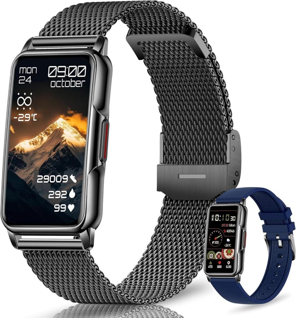 Lancement de montres connectées à 128 modes pour le suivi de la santé et le sport.