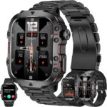 Montre intelligente AMOLED 1,96 po : compatibilité avec Android et iOS, fonctionnalités de santé intégrées