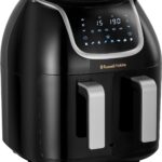 Russell Hobbs présente sa friteuse à air double tiroir Satisfry Snappi, 8 fonctions et 8.5L total.