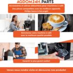 Lid de compartiment à grain compatible avec les machines à café Philips LatteGo EP Series.