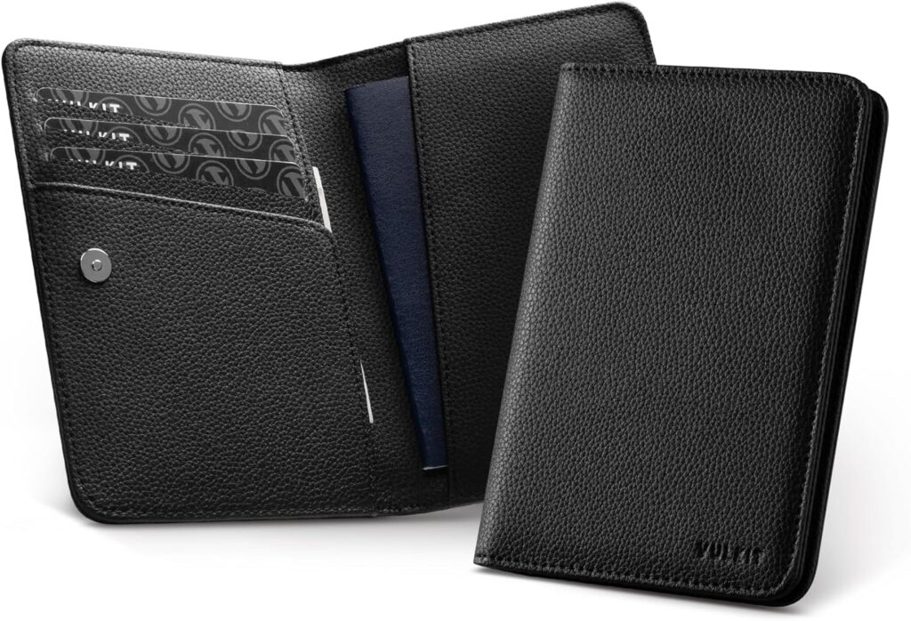 VULKIT : nouveau portefeuille en cuir sécurisé pour passeports et cartes de voyage
