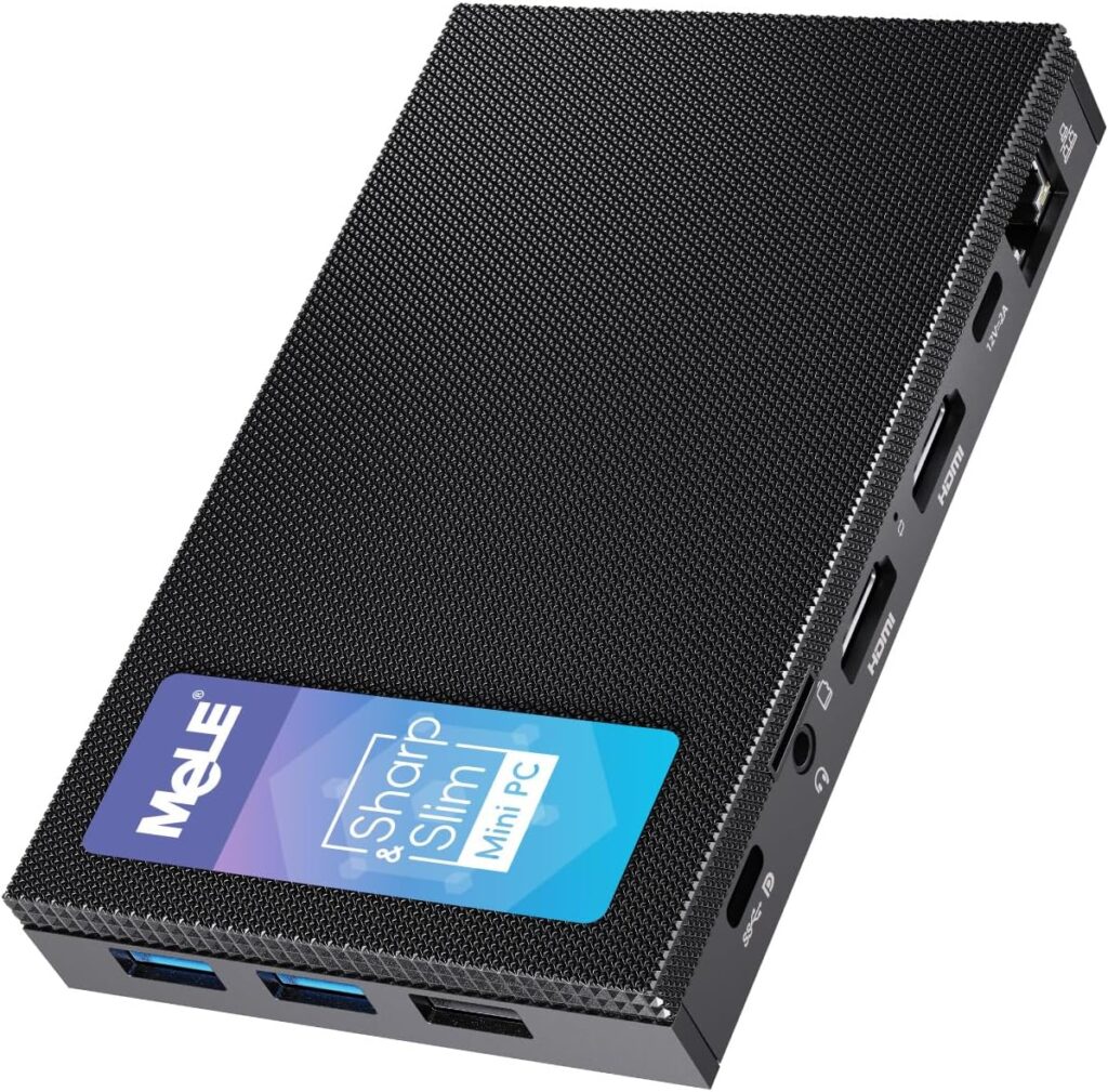 MeLE Quieter 4C : Mini PC fanless N150 avec triple affichage 4K et 16 Go de RAM