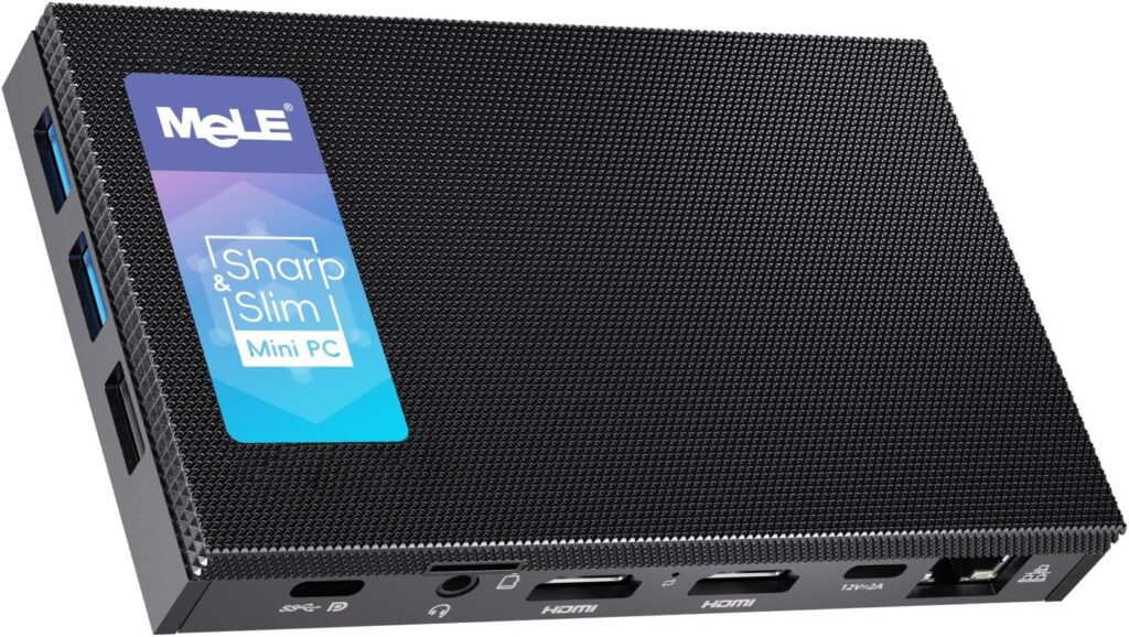 MeLE Quieter4C Mini PC avec Alder Lake N100 offre des performances 4K et connectivité étendue.