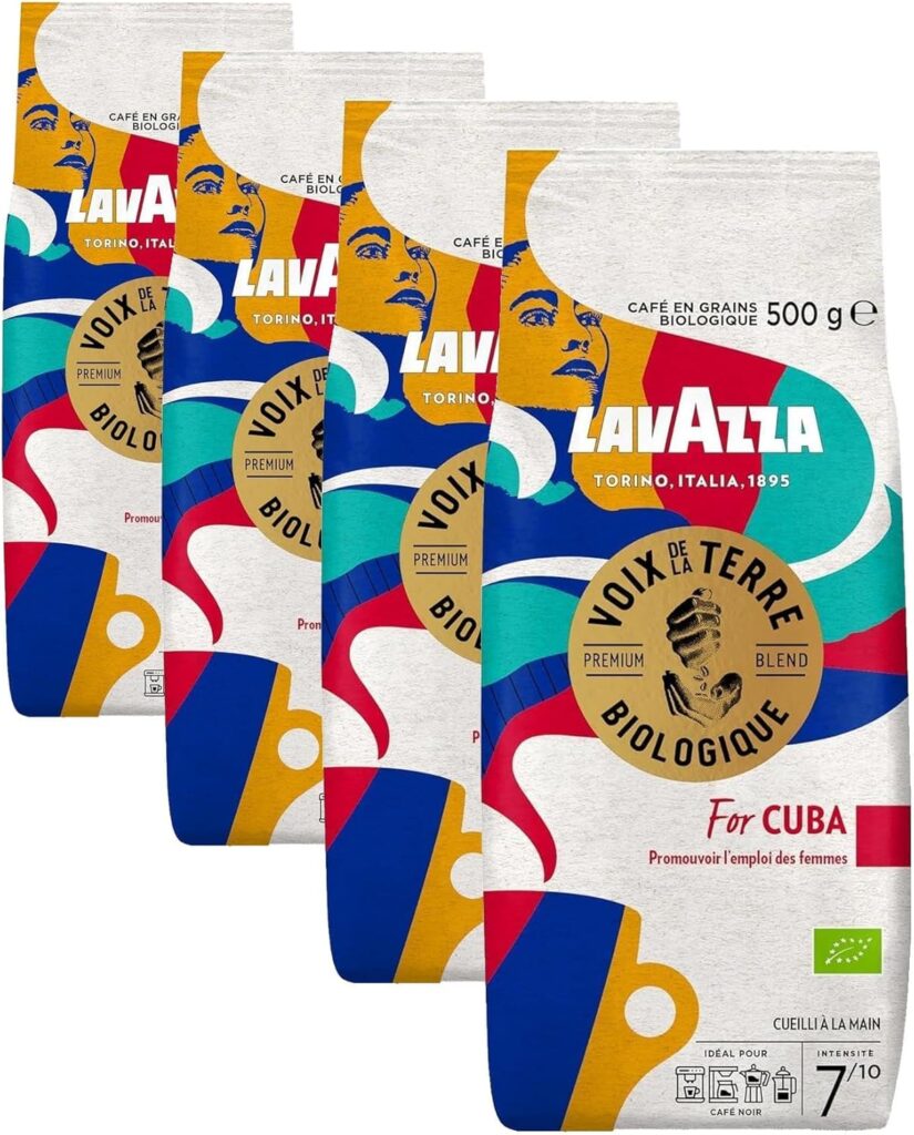 Lavazza lance ¡Voix de la Terre! : Café pour machines automatiques à Cuba, notes de chocolat et fruits secs.