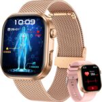 Femme utilise une montre connectée de 1,88 pouce pour le suivi de la santé et du fitness.