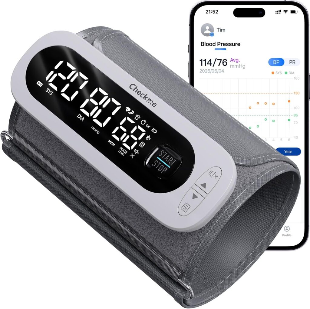 CheckMe présente un tensiomètre sans fil avec une précision professionnelle et une application mobile.