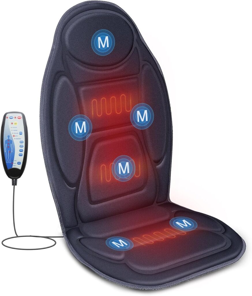 Snailax : Coussin de massage avec vibration pour le confort à domicile et au travail