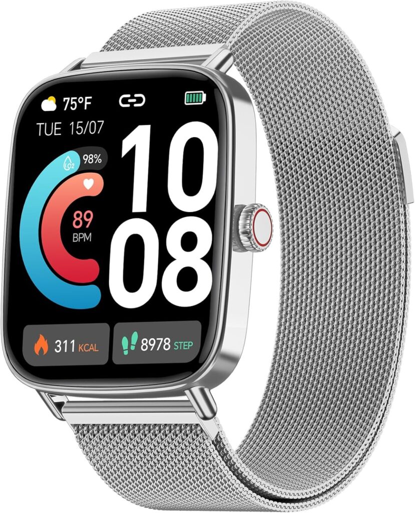 Montée en popularité des montres connectées : la nouvelle smartwatch de 1,85 pouce répond aux besoins sportifs.