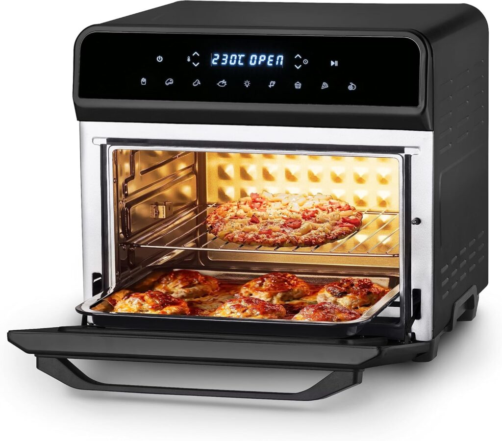 Ufesa Magnum : Friteuse à air électrique XXL de 23 L avec 8 programmes et accessoires inclus