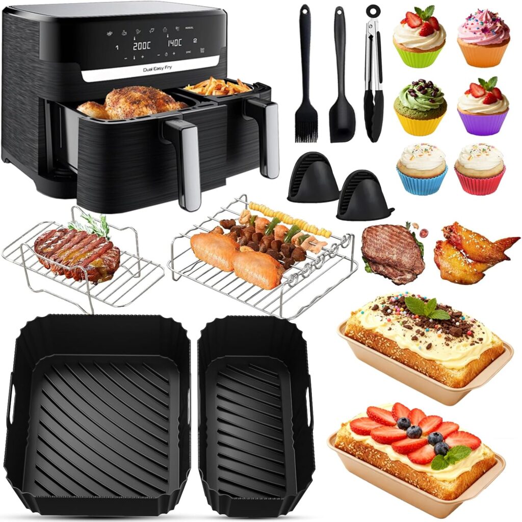Moulinex : accessoires pour friteuse à air Easy Fry Dual de 8,3 L, 17 pièces disponibles