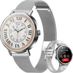 Blackview : Montre connectée pour hommes et femmes avec fonction d’appel Bluetooth et suivi de santé.