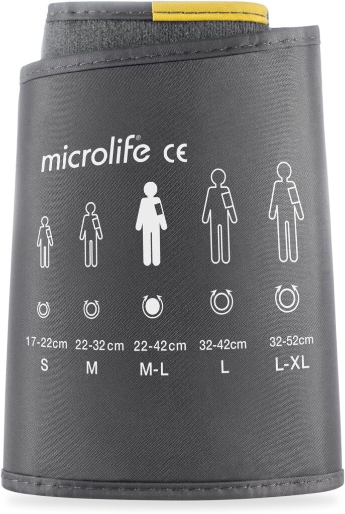 Microlife Armband M-L pour moniteurs de pression artérielle, garantit confort et compatibilité