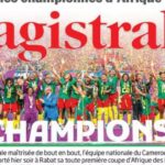 Les Lionnes indomptables du Cameroun remportent leur première CAN avec une performance remarquable.