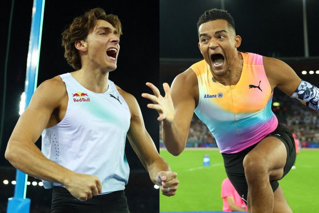 Duel entre Armand Duplantis et Emmanouil Karalis : deux hommes franchissent 6,20 m à la perche