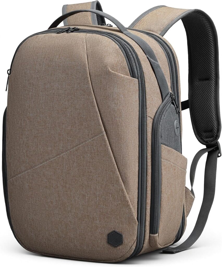 VANKEV Sac à dos de voyage extensible 30L-38L pour cabine EasyJet, adapté aux ordinateurs 17 pouces