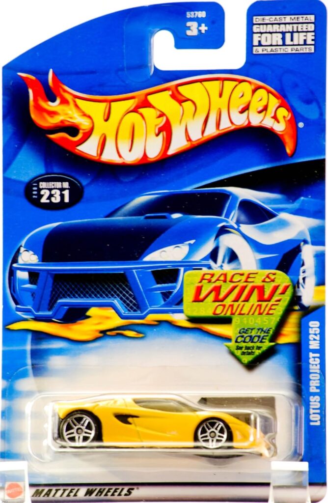 Hot Wheels 2001 : Mattel lance le modèle Lotus Project M250 en édition collector rare