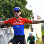 Trophée Madiot : Ethan Vallée remporte la victoire à Saint-Martin-de-Landelles et prend la tête.