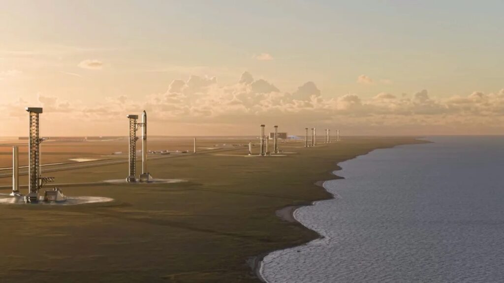 SpaceX annonce un projet de base en Louisiane estimé à 100 milliards de dollars.