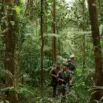 L’Etat français confronté à l’augmentation de l’orpaillage illégal en Guyane.