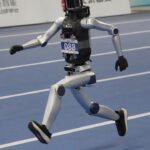 Des athlètes humanoïdes battent le record d&rsquo;Usain Bolt aux World Robot Games à Pékin.