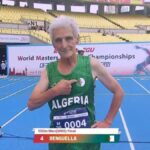 Abdelkader Benguella, 92 ans, devient vice-champion du monde du 100 mètres en Algérie.