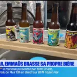 Emmaüs produit sa propre bière pour financer des projets dans le Var.
