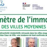Troisième baromètre de l&rsquo;immobilier : tendances des prix dans les villes moyennes françaises.