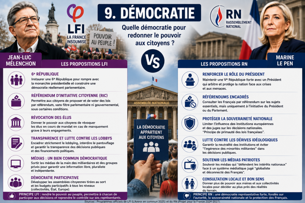 Démocratie et institutions