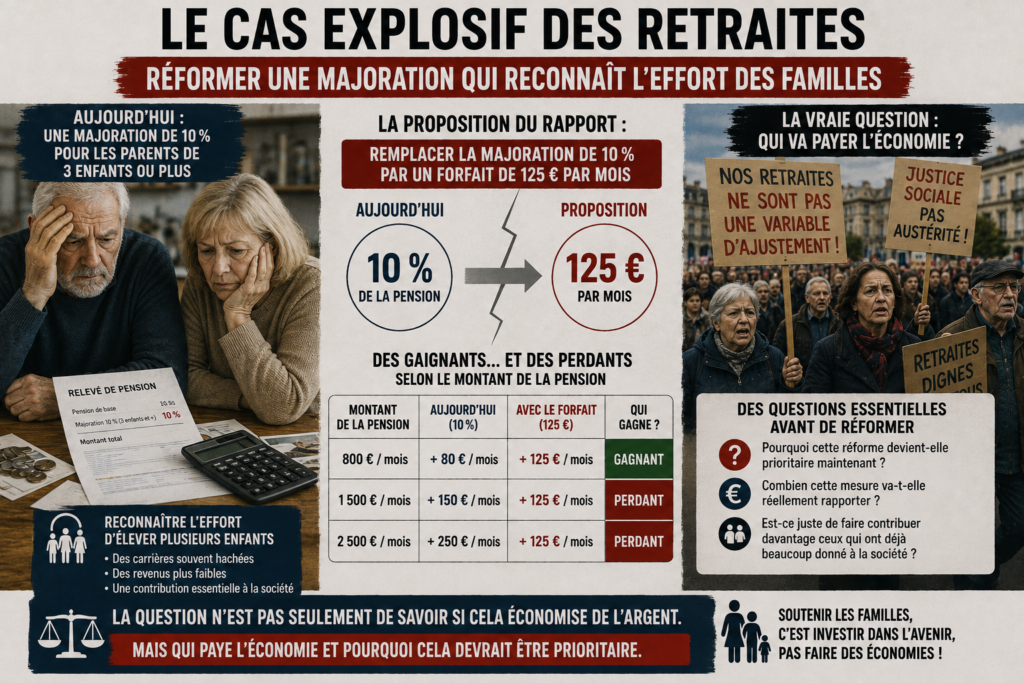 Le cas explosif des retraites