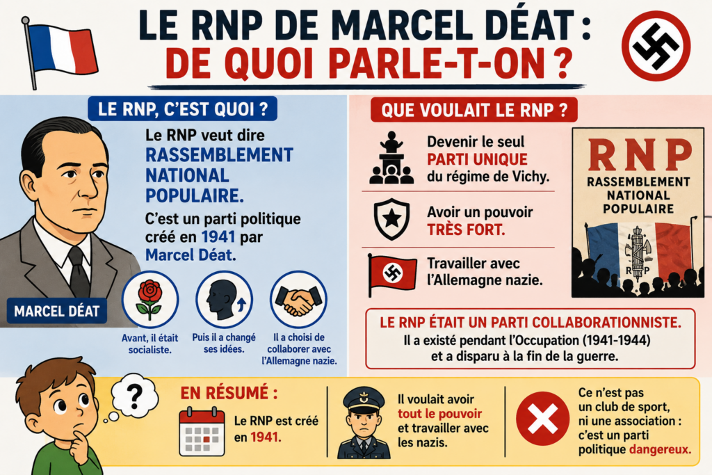 Le RNP de Marcel Déat : de quoi parle-t-on exactement ?