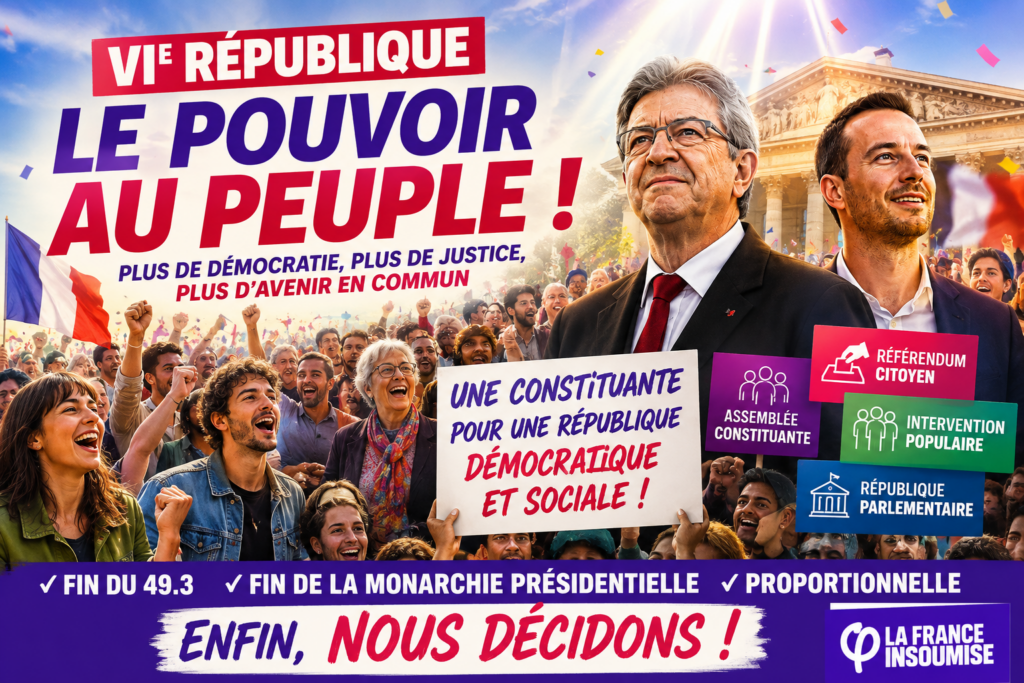La VIe République comme point de départ