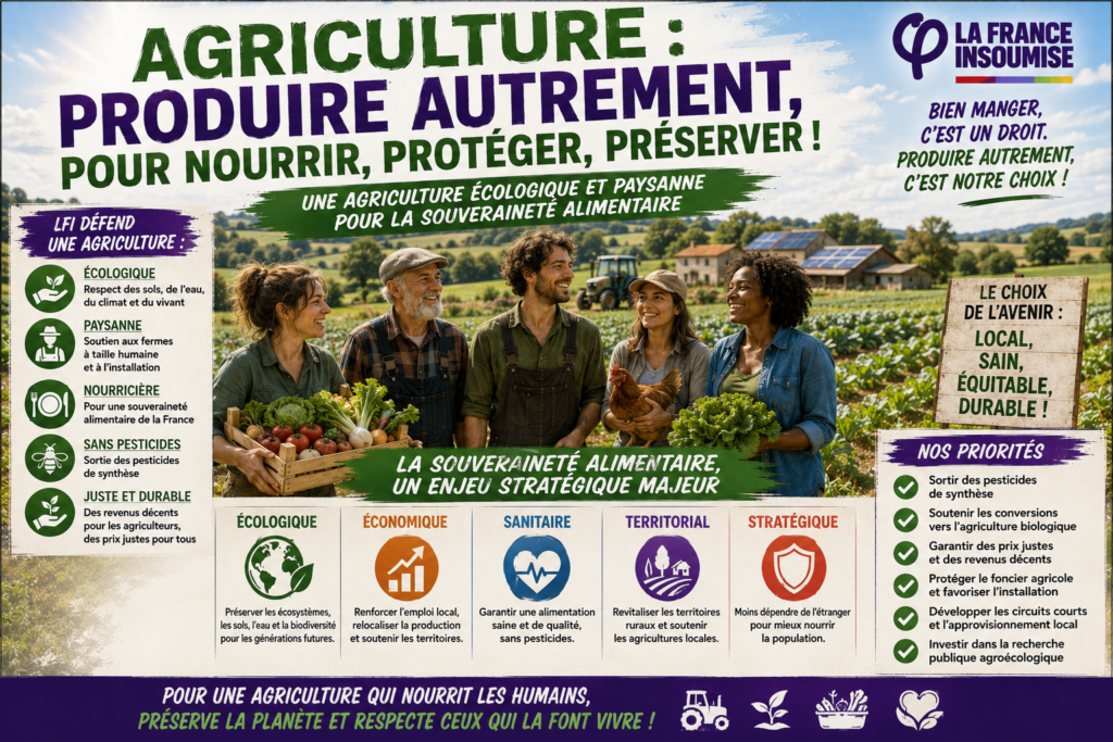 Agriculture : produire autrement